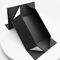 Folding 1200gsm Cardboard Custom Gift Packaging Boxes Black Matte