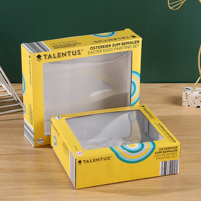 Customized Windowed Cardboard Boxes Electronics Packaging Box