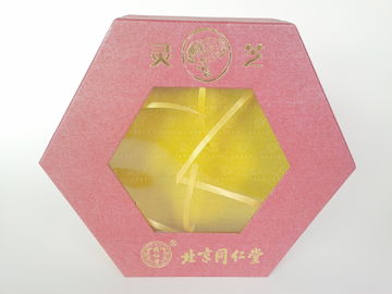 Hexagon Shape Personalized Rigid Gift Boxes, Luxury Food Packaging Box For Festival Gift
