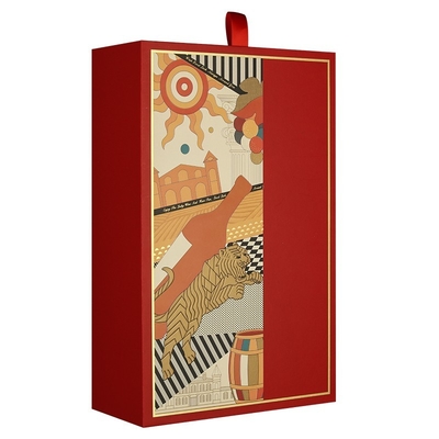 New Year Red Wine Gift Box Double Universal Zodiac Lafite Double Gift Box