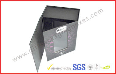 Purper Matt Paper Grey board Electronics Packaging , Customized Mobile Phone / GPS Packaging Boxes