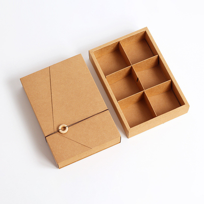 Rose Dry Fruit Tea Packaging Boxes Kraft Paper Box Recyclable Rigid