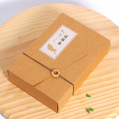 Rose Dry Fruit Tea Packaging Boxes Kraft Paper Box Recyclable Rigid