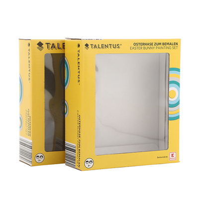 Customized Windowed Cardboard Boxes Electronics Packaging Box