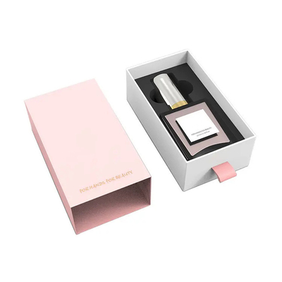 Tiandi Lid Paper Box Pulling Box White perfume Lipstick Cosmetic Set Packaging Box Custom Aromatherapy Packaging