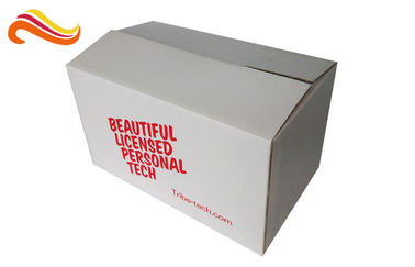 Folding Shipping Corrugated Carton Box Customized Size With Matt Lamination Finishing