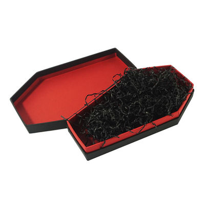 Мини-Хэллоуин картонный гроб в форме премиум упаковки подарка доставка закуска коробка с крышкой подарка коробка настройки